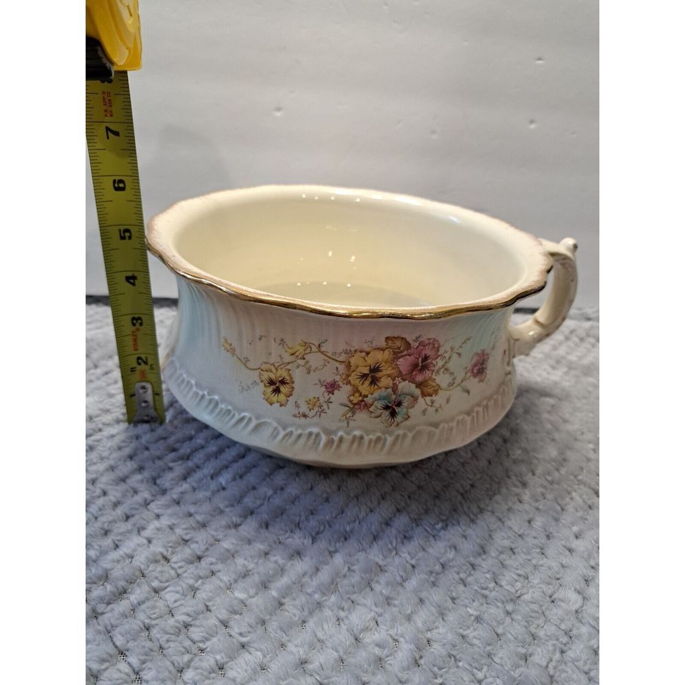 Vintage H&C Large Serving Bowl‎ With Handle - Picture 5 of 6